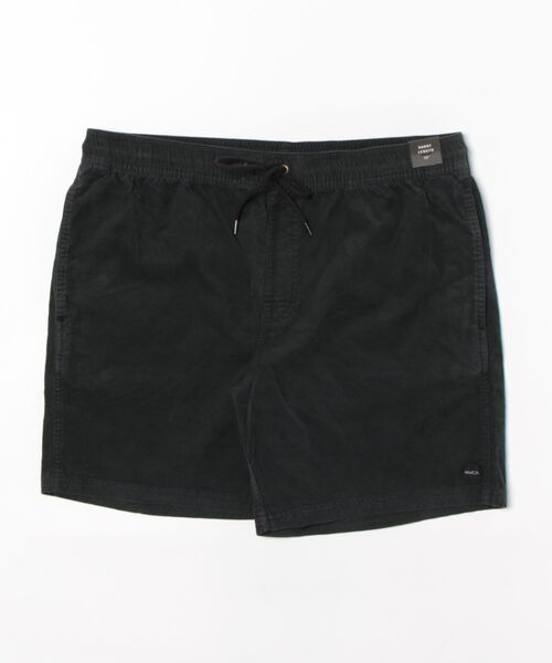 RVCA(ルーカ)の「RVCA メンズ ESCAPE ELASTIC CORD SHORT II ショートパンツ 【2025年春夏モデル】/ルーカワンポイントワッペンショートパンツ(その他パンツ・メンズ・ブラック/ブラウン系その他/パープル系その他/グレー系その他・SMALL/LARGE/X-LARGE/MEDIUM)」の1枚目の写真