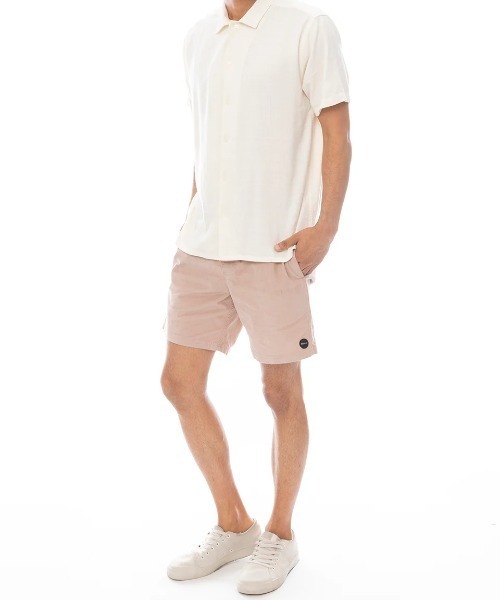RVCA(ルーカ)の「RVCA メンズ ESCAPE ELASTIC CORD SHORT II ショートパンツ 【2025年春夏モデル】/ルーカワンポイントワッペンショートパンツ(その他パンツ・メンズ・ブラック/ブラウン系その他/パープル系その他/グレー系その他・SMALL/LARGE/X-LARGE/MEDIUM)」の5枚目の写真