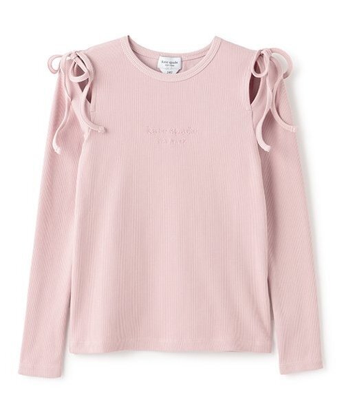 セール】ガールズ ボウカットアウトカットソー（Tシャツ