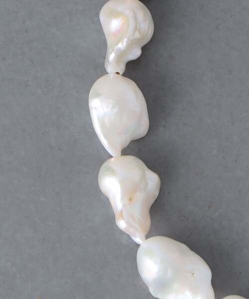 CADEAUX（カドー）の「＜CADEAUX＞バロックパール M ネックレス（ネックレス・レディース・ホワイト・FREE）」の3枚目の写真