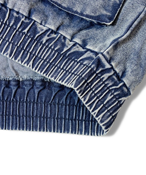 JACKROSE（ジャックローズ）の「JE-デニムケミカルウォッシュブルゾン（ブルゾン・メンズ・インディゴブルー/ブラック系・M/L）」の6枚目の写真