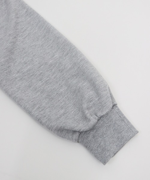 BLUEEAST（ブルーイースト）の「ボートネックスウェット（スウェット・レディース・ブラック/ホワイト系/ネイビー系/グレー・MEDIUM）」の12枚目の写真