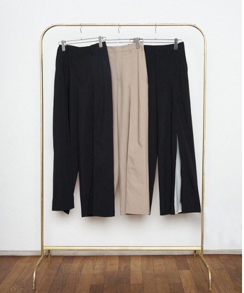 Muel Chic(ミュエルシック)の「Bailey 2way pants ベイリー2wayパンツ(その他パンツ・レディース・ブラック×ホワイト/ベージュ系/ブラック・MEDIUM/SMALL)」の4枚目の写真