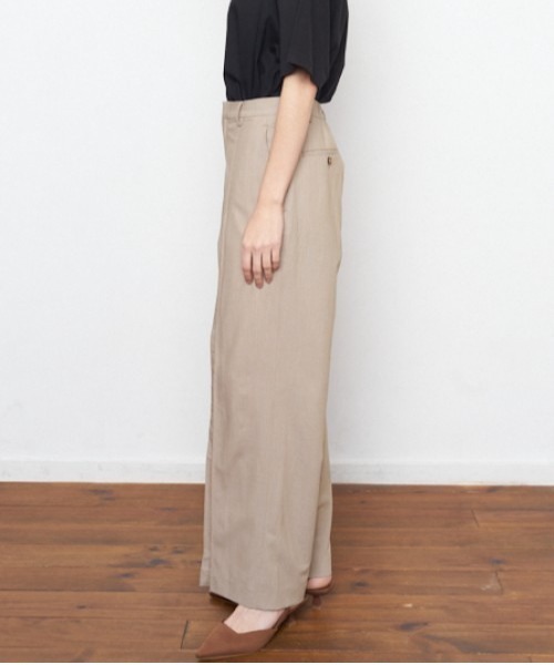 Muel Chic(ミュエルシック)の「Bailey 2way pants ベイリー2wayパンツ(その他パンツ・レディース・ブラック×ホワイト/ベージュ系/ブラック・MEDIUM/SMALL)」の20枚目の写真
