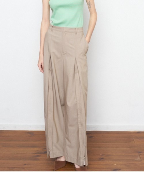 Muel Chic(ミュエルシック)の「Bailey 2way pants ベイリー2wayパンツ(その他パンツ・レディース・ブラック×ホワイト/ベージュ系/ブラック・MEDIUM/SMALL)」の22枚目の写真