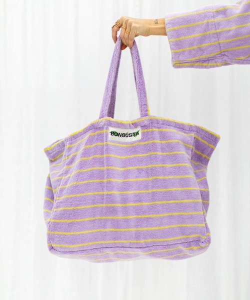 BONGUSTA(ボングスタ)の「【追加】【BONGUSTA/ボングスタ】NARAM WEEKEND BAG/ビッグトートバッグ(トートバッグ・レディース・その他3/その他2/その他1/その他/ライラック/ピンク/グリーン・フリー)」の3枚目の写真
