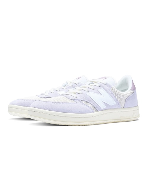 NEW BALANCE(ニューバランス)の「T500(スニーカー・レディース・ライトパープル・23.0cm/23.5cm/24.0cm/24.5cm/25.0cm/25.5cm/26.0cm/26.5cm/27.0cm/27.5cm/28.0cm/28.5cm/29.0cm/22.5cm)」の2枚目の写真