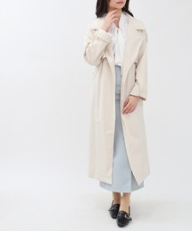 TRUDEA（トルディア）の「合繊ラップトレンチコート（トレンチコート）」