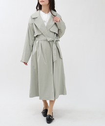 TRUDEA（トルディア）の「合繊ラップトレンチコート（トレンチコート）」