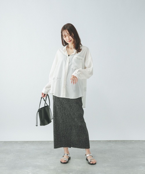 その他 YU GLOBAL WORK｜セルフCUTリブIラインスカート/288750 | Rakuten