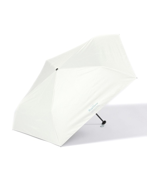 BAYFLOW（ベイフロー）の「[軽量・遮熱]BF晴雨兼用折傘55cm（折りたたみ傘・レディース・グリーン/ホワイト/ブラック・0）」の15枚目の写真
