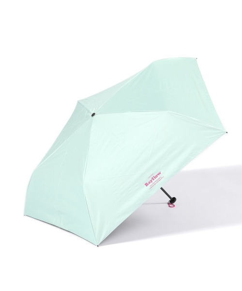 BAYFLOW（ベイフロー）の「[軽量・遮熱]BF晴雨兼用折傘55cm（折りたたみ傘・レディース・グリーン/ホワイト/ブラック・0）」の17枚目の写真