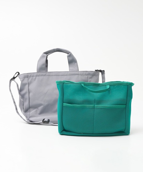 EARTH MADE(アースメイド)の「【WEB限定】【EARTH MADE】RePET 2WAYトートバッグ(トートバッグ・レディース・グレー/ブラック/ベージュ・フリー)」の3枚目の写真