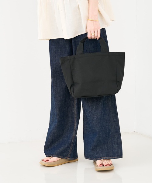 EARTH MADE(アースメイド)の「【WEB限定】【EARTH MADE】RePET 2WAYトートバッグ(トートバッグ・レディース・グレー/ブラック/ベージュ・フリー)」の6枚目の写真