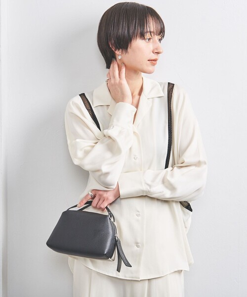 GIANNI CHIARINI＞ALIFA バイカラーバッグ S（ショルダーバッグ