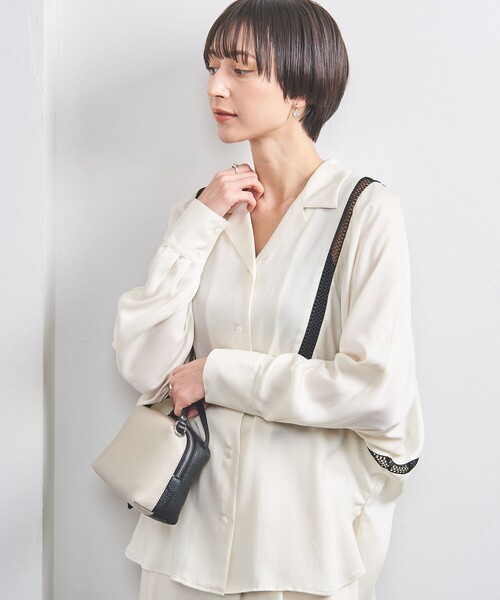 GIANNI CHIARINI＞ALIFA バイカラーバッグ S（ショルダーバッグ