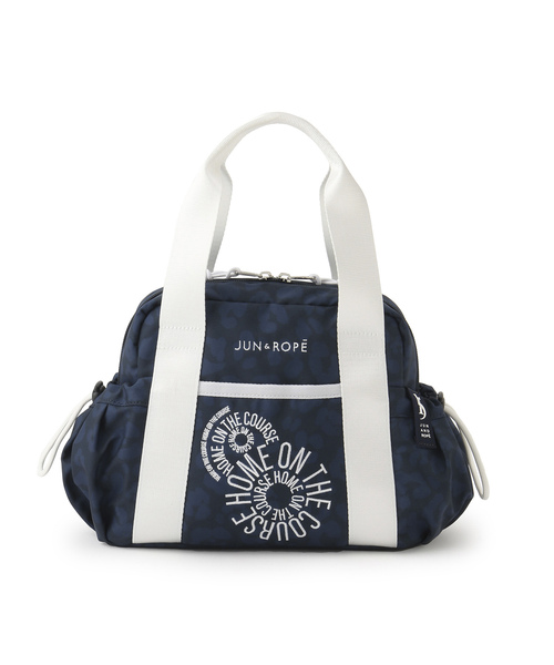 JUN&ROPE'（ジュンアンドロペ）の「アニマルプリントカートバッグ（ハンドバッグ・レディース・グレー/ネイビー/ピンク・FREE）」の3枚目の写真