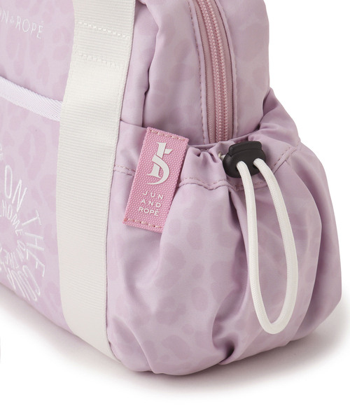 JUN&ROPE'（ジュンアンドロペ）の「アニマルプリントカートバッグ（ハンドバッグ・レディース・グレー/ネイビー/ピンク・FREE）」の7枚目の写真