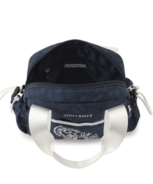 JUN&ROPE'（ジュンアンドロペ）の「アニマルプリントカートバッグ（ハンドバッグ・レディース・グレー/ネイビー/ピンク・FREE）」の22枚目の写真