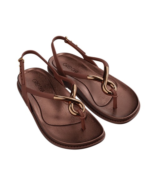 IPANEMA（イパネマ）の「Ipanema / “MUSA” サンダル（サンダル・レディース・ブラウン/ブラック・35/36/37/38/34）」の2枚目の写真