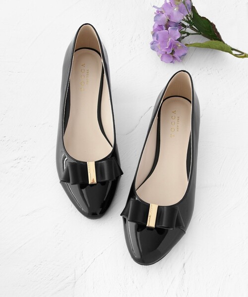 美品☆TOCCA トッカ スパンコール グレーパンプス セール】steppi×TOCCA BALLET PUMPS パンプス（パンプス