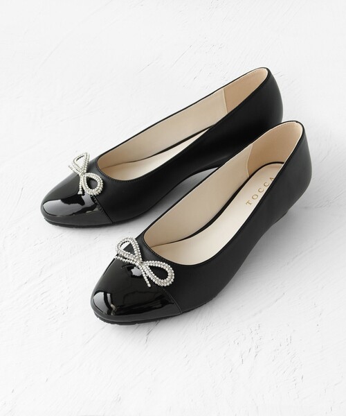 未使用TOCCA　リボンパンプス36　トッカ RIBBON FLAT SHEER PUMPS パンプス / TOCCA | ファッション通販