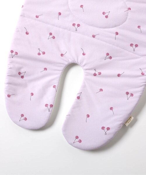 apres les cours（アプレレクール）の「ひんやりベビーカーシート（ベビーカー/ベビーカー用品・キッズ・アイボリー/ピンク・FREE）」の5枚目の写真