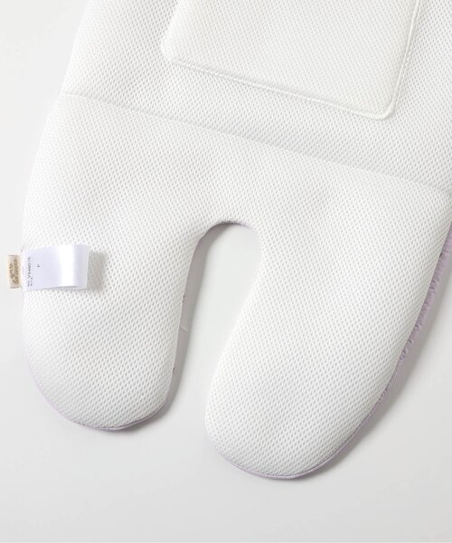 apres les cours（アプレレクール）の「ひんやりベビーカーシート（ベビーカー/ベビーカー用品・キッズ・アイボリー/ピンク・FREE）」の6枚目の写真