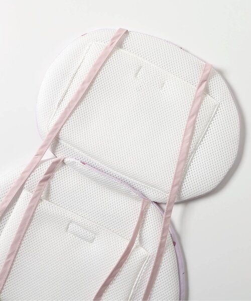 apres les cours（アプレレクール）の「ひんやりベビーカーシート（ベビーカー/ベビーカー用品・キッズ・アイボリー/ピンク・FREE）」の15枚目の写真