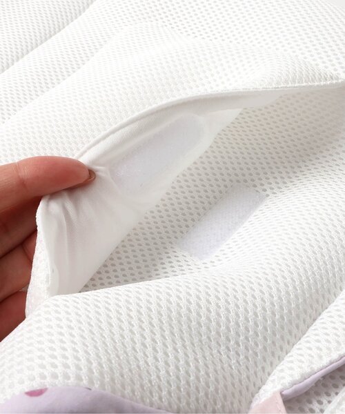 apres les cours（アプレレクール）の「ひんやりベビーカーシート（ベビーカー/ベビーカー用品・キッズ・アイボリー/ピンク・FREE）」の17枚目の写真