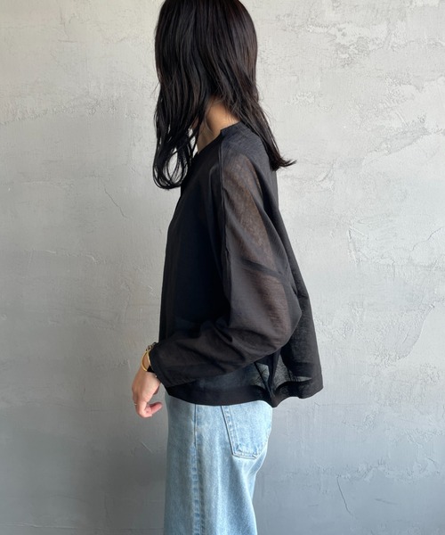 mizuiro ind/ミズイロインド] ワッシャーボイル ショート