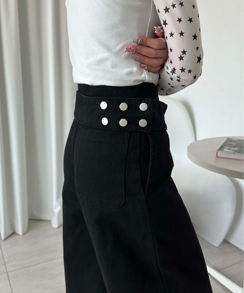 sedacle girl（セダクルガール）の「ベルトバッグSET ツイルパンツ（その他パンツ・レディース・ブラック/ブラウン・SMALL/MEDIUM）」の11枚目の写真