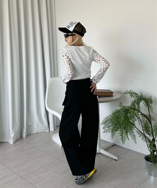 sedacle girl（セダクルガール）の「ベルトバッグSET ツイルパンツ（その他パンツ・レディース・ブラック/ブラウン・SMALL/MEDIUM）」の17枚目の写真