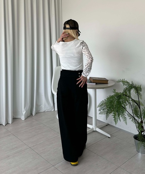 sedacle girl（セダクルガール）の「ベルトバッグSET ツイルパンツ（その他パンツ・レディース・ブラック/ブラウン・SMALL/MEDIUM）」の18枚目の写真