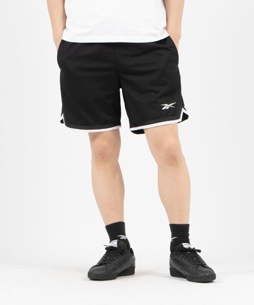 Reebok(リーボック)の「バスケットボール トランジション ショーツ / BASKETBALL TRANSITION SHORT(その他パンツ・メンズ・ライム/ホワイト/ブラック×レッド/ブラック×ホワイト・MEDIUM/XX-LARGE/LARGE/X-LARGE/SMALL)」の2枚目の写真