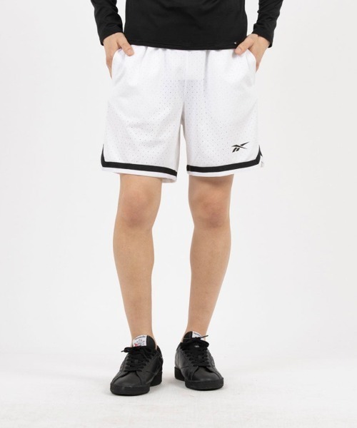 Reebok(リーボック)の「バスケットボール トランジション ショーツ / BASKETBALL TRANSITION SHORT(その他パンツ・メンズ・ライム/ホワイト/ブラック×レッド/ブラック×ホワイト・MEDIUM/XX-LARGE/LARGE/X-LARGE/SMALL)」の1枚目の写真