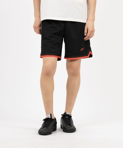 Reebok(リーボック)の「バスケットボール トランジション ショーツ / BASKETBALL TRANSITION SHORT(その他パンツ・メンズ・ライム/ホワイト/ブラック×レッド/ブラック×ホワイト・MEDIUM/XX-LARGE/LARGE/X-LARGE/SMALL)」の3枚目の写真