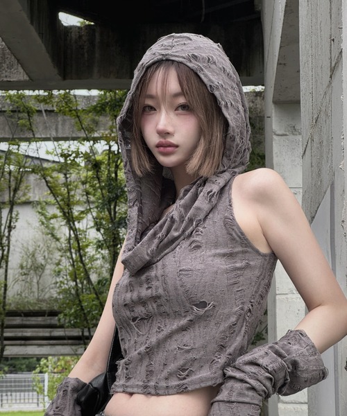 tシャツ damege foodie tops レディース メンズ damege foodie tops（Tシャツ/カットソー）｜KsG（ケーエスジー