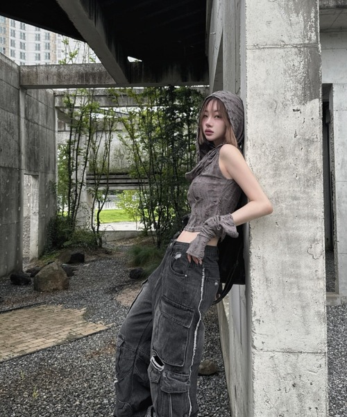 damege foodie tops（Tシャツ/カットソー）｜KsG（ケーエスジー）の