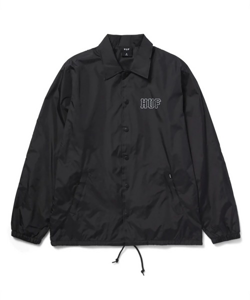 HUF ハフ コーチジャケット ナイロンジャケット ブルゾン トライアングルロゴ HUF ハフ コーチジャケット アウター メンズ ストリート