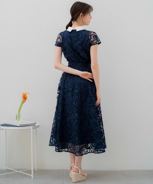 NOELA(ノエラ)の「コード刺繍ブラウス(シャツ/ブラウス・レディース・ネイビー/オフホワイト・フリー)」の17枚目の写真
