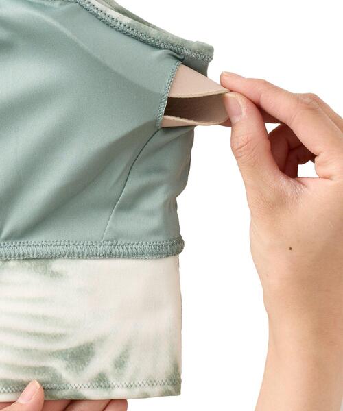 UNDER ARMOUR(アンダーアーマー)の「UAスイム ブラ(トレーニング/レディース)(水着・レディース・カーキ系・S/M/L/XL)」の6枚目の写真