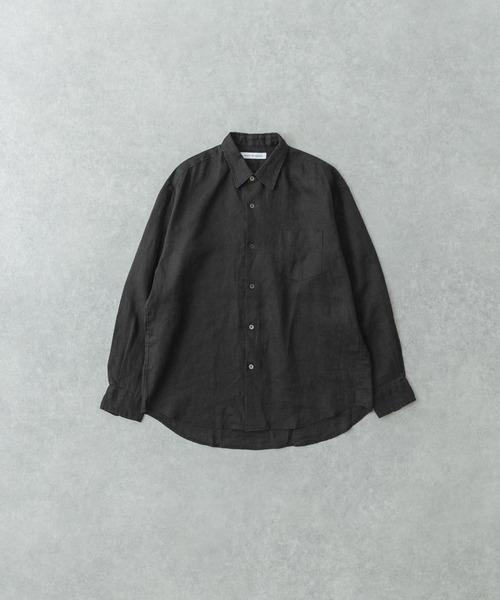 URBAN RESEARCH(アーバンリサーチ)の「LINEN LONG-SLEEVE SHIRTS(シャツ/ブラウス・メンズ・オフホワイト/カーキ/ネイビー/スミクロ・SMALL/MEDIUM/LARGE)」の3枚目の写真