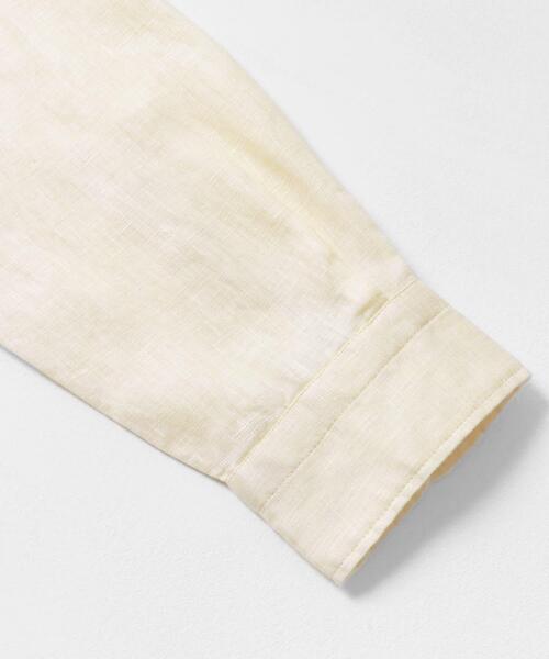 URBAN RESEARCH(アーバンリサーチ)の「LINEN LONG-SLEEVE SHIRTS(シャツ/ブラウス・メンズ・オフホワイト/カーキ/ネイビー/スミクロ・SMALL/MEDIUM/LARGE)」の14枚目の写真