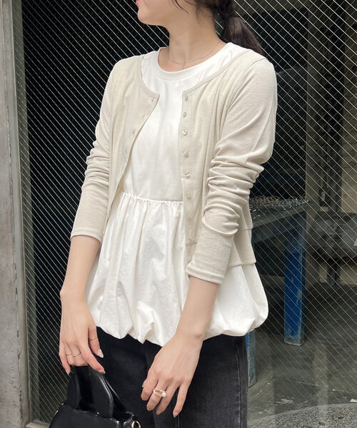 セール】バルーンドッキングTシャツ（Tシャツ/カットソー
