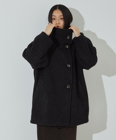 セール】【GANNI/ガニー】 ブークレウールコート（その他アウター）｜U