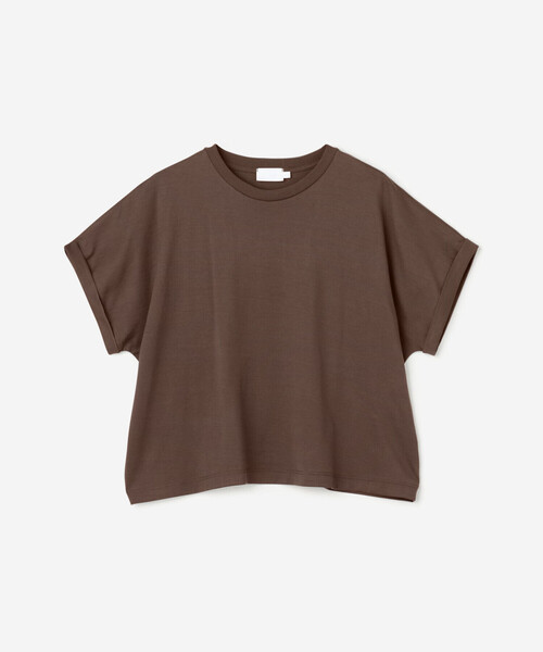 handvaerk | 60/2 クルーネック ワイドTシャツ SOLID WOMEN（T