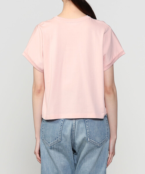 handvaerk | 60/2 クルーネック ワイドTシャツ SOLID WOMEN（T
