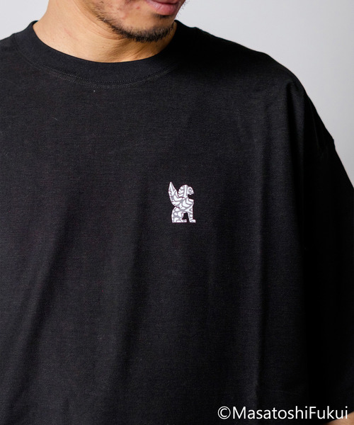 CHROME（クローム）の「［ CHROME / クローム ］LSC TEE WIDE FIT GWG / ライムストーン ケーブ ティー ワイド フィット GWG 接触冷感 空間冷却 鍾乳洞TEE（Tシャツ/カットソー・メンズ・ブラック/ホワイト・XL/M/L）」の16枚目の写真