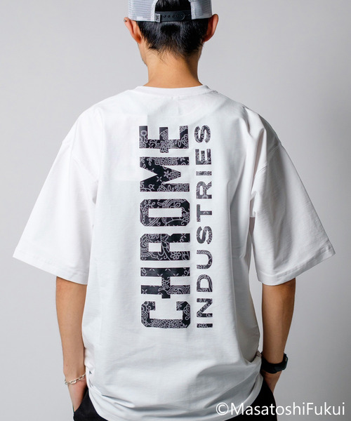 CHROME（クローム）の「［ CHROME / クローム ］LSC TEE WIDE FIT GWG / ライムストーン ケーブ ティー ワイド フィット GWG 接触冷感 空間冷却 鍾乳洞TEE（Tシャツ/カットソー・メンズ・ブラック/ホワイト・XL/M/L）」の13枚目の写真